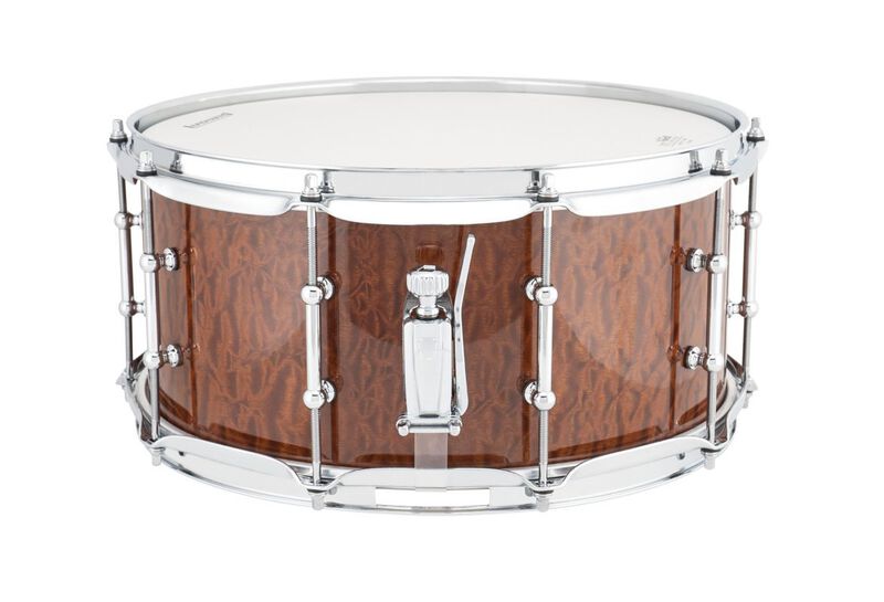 lu6514be ludwig universal series 6.5x14 snare drum beech c original 8520